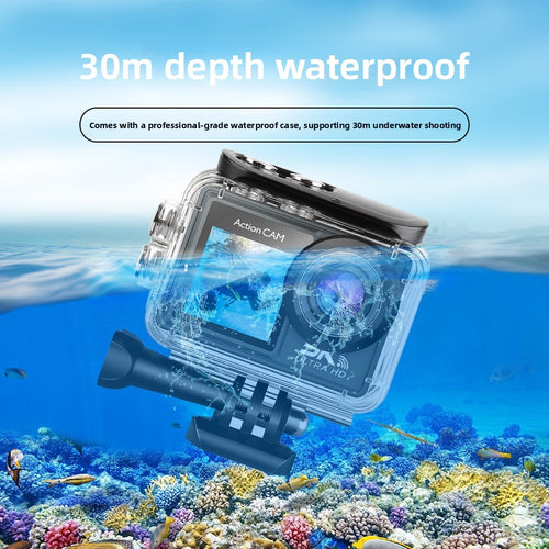 5K Waterproof Action Camera with WiFi