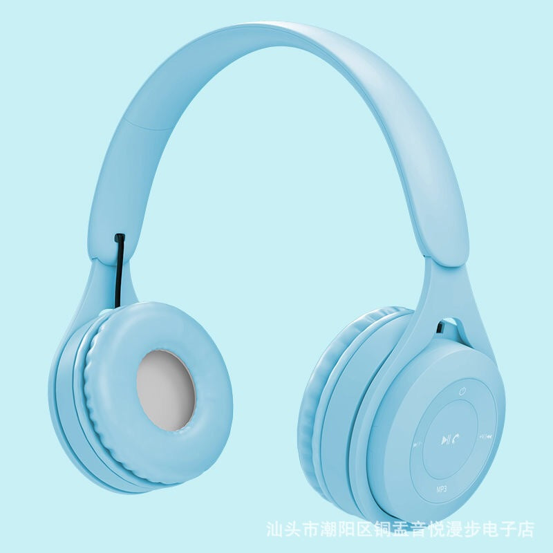 over-ear Bluetooth headphones