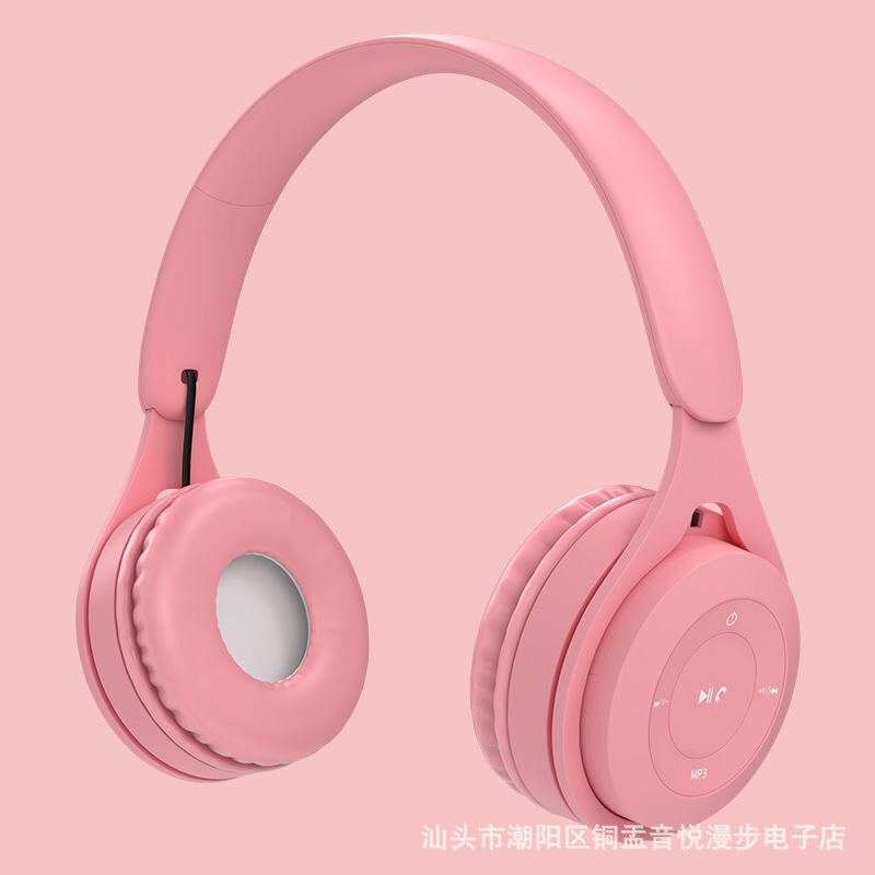 over-ear Bluetooth headphones